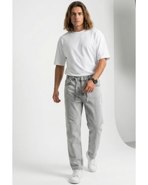 Lässige Denim-Hose