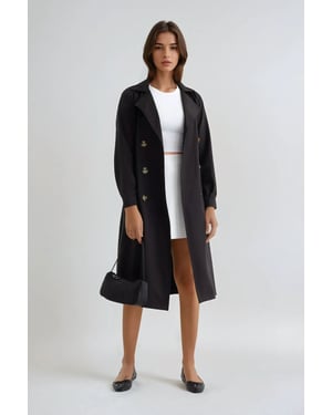 Doppelreihiger Gürtelt trenchcoat