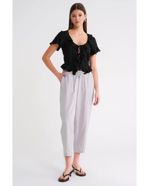 Salwar-Fit-Hüftbundhose