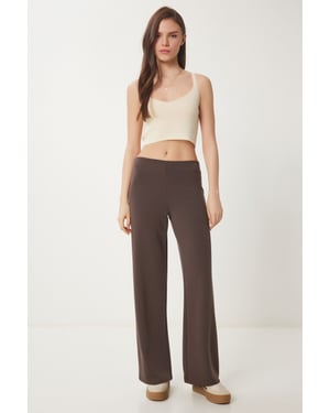 Reguläre Passform Sweatpants mit elastischem Bund