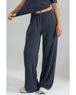 Elastische Bund gerade geschnittene Modal-Hose