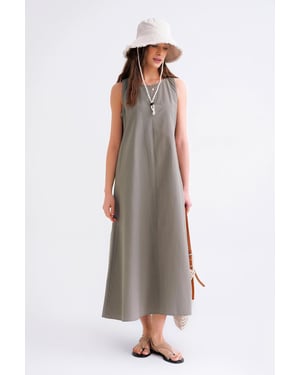 Lässiges Maxikleid mit Taschen