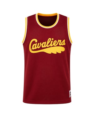 Mitchell & Ness NBA Cleveland Cavaliers Netz Herren Rotes Westenteil