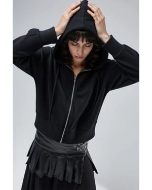 Kapuzenszipperjacke mit Taschen