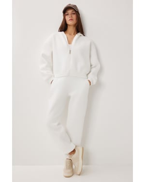 Kapuzenpullover Langarm Zweiteiliges Set