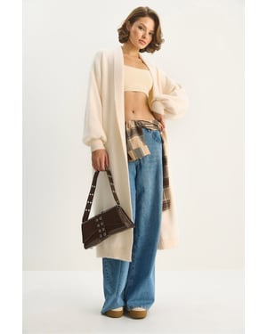 Oversize Strickcardigan