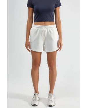 Elastische Modal-Shorts mit Taschen