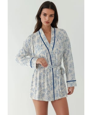 Extra Weiches Touch Strick-Hauskleid