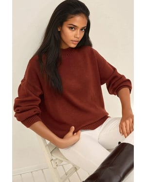 Crew-Neck Gemütlicher Pullover