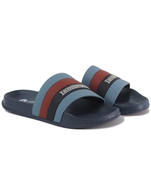 Lambretta Prince Herren Blau Slides