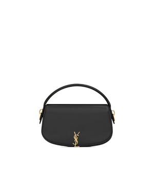 SAINT LAURENT VOLTAIRE Halbmond-Schultertasche