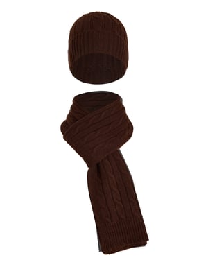 Set Aus Schal Und Mütze Set Aus Schal Und Mütze