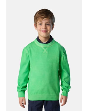 North Sails Pullover Rundhalsausschnitt mit Logo-Patch