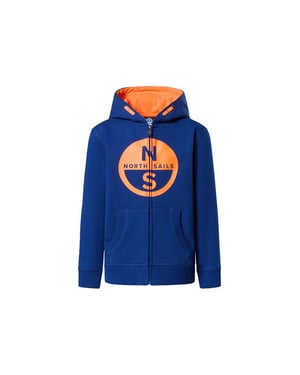 North Sails Kapuzenpullover Reißverschluss mit Maxi-Logo