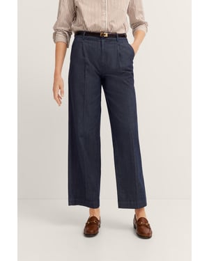 Bugatti Damen Chino mit Bundfalte & geradem Bein