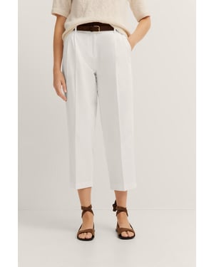 Bugatti Damen Chino mit Bundfalte