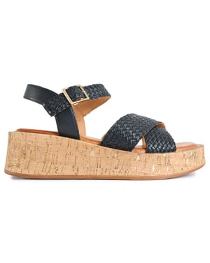Sole Ldn Briana Flatform-Sandalen