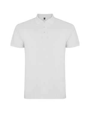 Roly - "Star" Poloshirt für Kinder (Weiß)