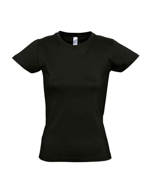SOLS - "Imperial" T-Shirt für Damen (Schwarz)