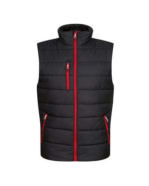 Regatta - "Navigate" Weste für Herren (Schwarz/Rot)