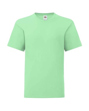 Fruit of the Loom - "Iconic" T-Shirt für Kinder (Minzgrün)