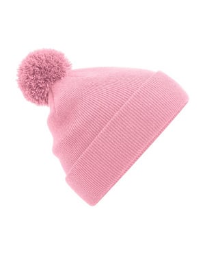 Beechfield - "Original" Mütze Bommel (Altrosa)