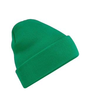 Beechfield Unisex Strickmütze für Erwachsene (Kelly Grün)