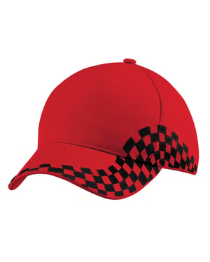 Beechfield - "Grand Prix" Kappe (Rot)