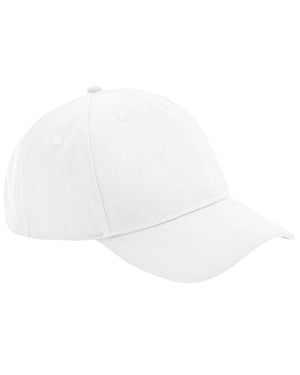 Beechfield - Baseball-Mütze 5 Segmente für Herren/Damen Unisex (Weiß)