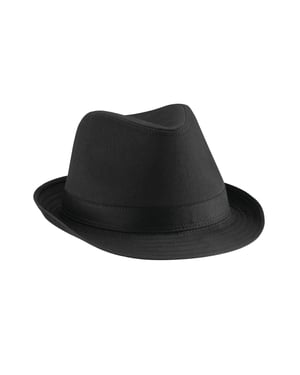 Beechfield - Fedora-Hut für Herren/Damen Unisex (Schwarz)