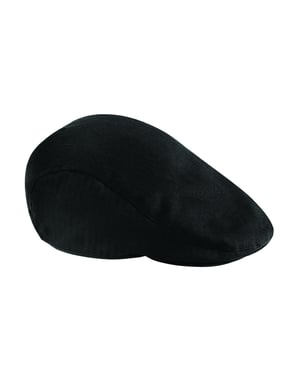 Beechfield - Zeitungsjungenhut für Herren/Damen Unisex (Schwarz)