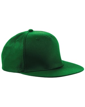 Beechfield - Snapback Mütze 5 Segmente (Flaschengrün)