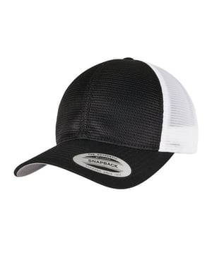 Flexfit - "360" Kappe (Schwarz/Weiß)