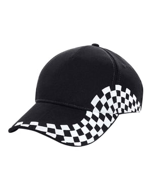 Beechfield - "Grand Prix" Kappe (Schwarz)