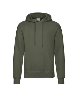 Fruit of the Loom - "Classic" Kapuzenpullover mit Kapuze für Herren (Klassisch Olivgrün)