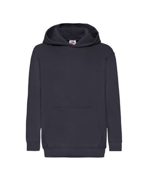 Fruit of the Loom - "Classic" Kapuzenpullover für Kinder (Marineblau)