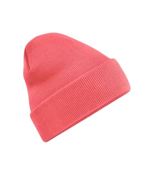 Beechfield Unisex Strickmütze für Erwachsene (Koralle)