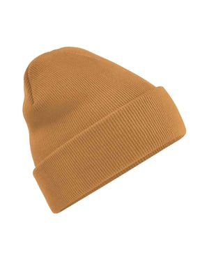 Beechfield Unisex Strickmütze für Erwachsene (Karamell)