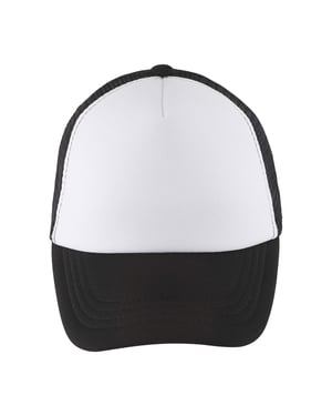 SOLS - "Bubble" Baseball-Mütze für Kinder (Weiß/Schwarz)