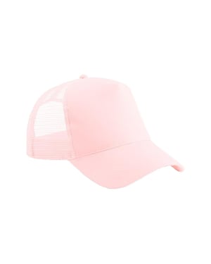 Beechfield - Trucker Cap Snapback für Kinder (Pastell-Rosa)