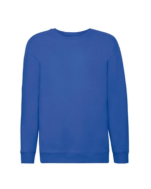 Fruit of the Loom - "Premium" Sweatshirt für Kinder angesetzte Ärmel (Königsblau)