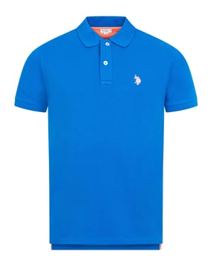 U.S. Polo Assn. Herren Poloshirt aus Baumwolle in Piqué-Optik