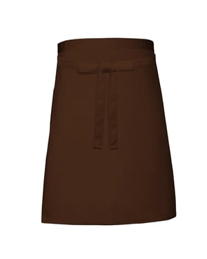 Link Kitchen Wear - Schürze, Unifarben (Braun)