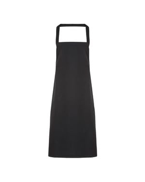 Premier - Latzschürze, Bio-Baumwolle (Schwarz)