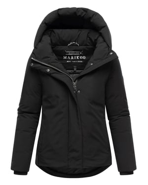 Marikoo Damen Winterjacke Yeminaa mit Kapuze & warmem Fleecefutter