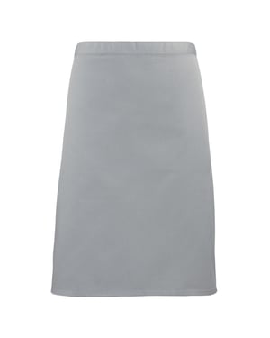 Premier - Herren/Damen Unisex Taillenschürze "Colours Collection" (Silber)
