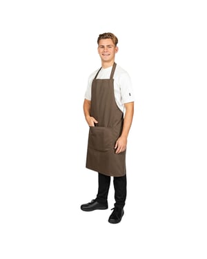Dennys - Latzschürze, Verstellbares Halfter (Schwarzbraun)