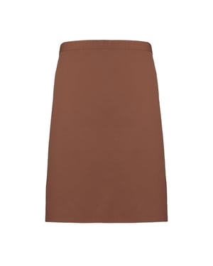Premier - Herren/Damen Unisex Taillenschürze "Colours Collection" (Mokka)