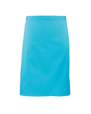 Premier - Herren/Damen Unisex Taillenschürze "Colours Collection" (Türkis)