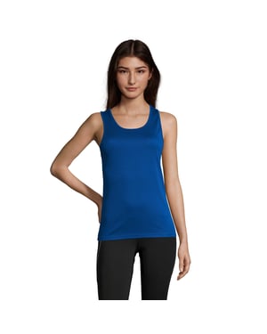 SOLS - "Sporty" Ärmelloses Oberteil für Damen (Königsblau)
